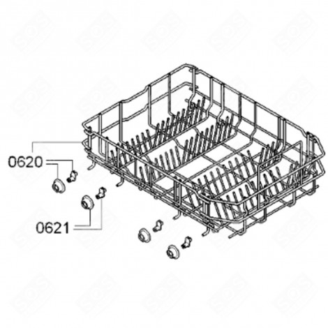 Bottom rack for bosch dishwasher online