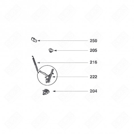 REFERENCE 216 SPRING GAS / ELECTRIC OVENS - 71X0475