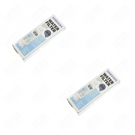 ORIGINAL SET OF 2 WATER FILTERS REFRIGERATOR, FREEZER - DA97-17376B