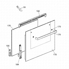 Outer glass (mark no. 178)