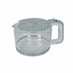 Complete light grey carafe