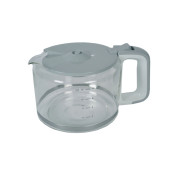 Complete light grey carafe