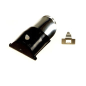 Anti-drip spout for citrus press