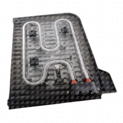 Grill plate, left side