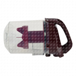 Purple dust container