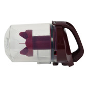 Purple dust container