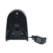 Charging base with power supply