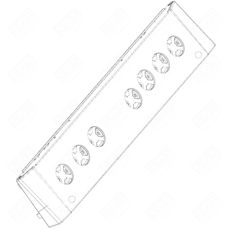 CONTROL PANEL GAS / ELECTRIC OVENS - 218315350