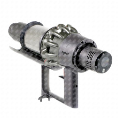 Original motor block with cyclone