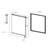 Original door seal (fridge part)