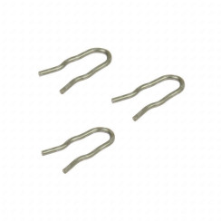 Set of 3 pipe clips