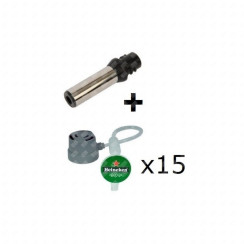 Nozzle + 3 sets of 5 tubes