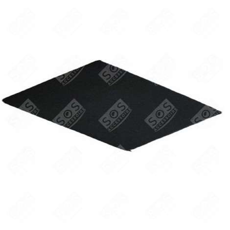 CHARCOAL FILTER 327X206X10MM EXTRACTOR HOOD - AFCFCAASPC78