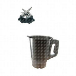 2L bowl with knife and lock