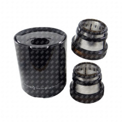 Supply tube and 2 sieves (From 1834)