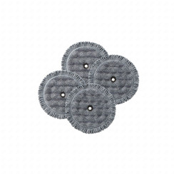 Set of 4 microfiber pads