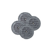 Set of 4 microfiber pads
