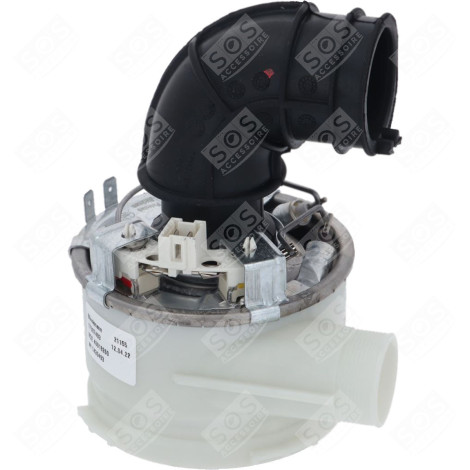 HEATER 1650W 29.2 OHM WITHOUT SEAL DISHWASHER - C00256526, C00305341