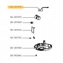 Electronic control board (reference No. SS-207978)