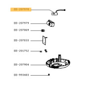 Electronic control board (reference No. SS-207978)