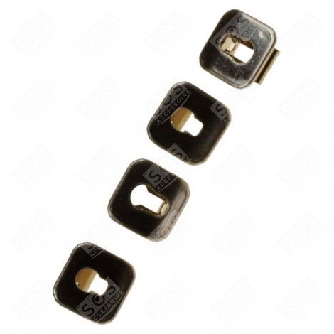 SET OF 4 GRILL BRACKETS (ORIGINAL) GAS / ELECTRIC OVENS - 00631174