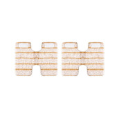 Set of 2 delicate floor wipes