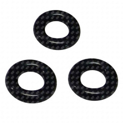 Set of 3 steam nozzle gaskets Diam: 3.85mm