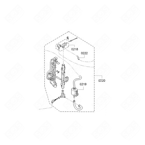 INSTANT WATER HEATER (REFERENCE 220) ORIGINAL COFFEE MAKER, ESPRESSO - 11022053
