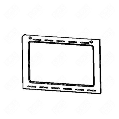 FRONT DOOR GAS / ELECTRIC OVENS - FS-9100020744, FS9100020744