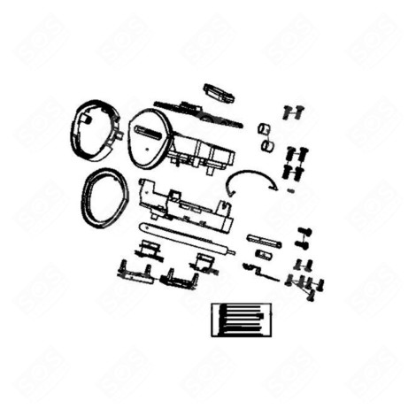 COMPLETE BOILER STEAM IRONS / STEAM GENERATOR IRONS - FS-9100033716, FS9100033716