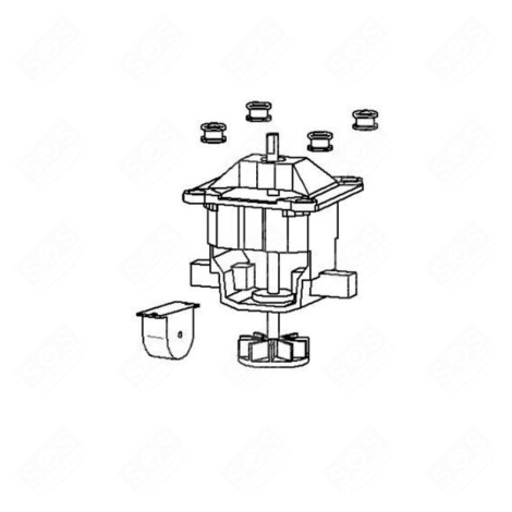 COMPLETE MOTOR BLENDER - MS-651734, MS651734