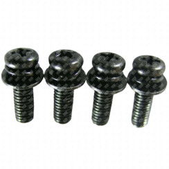 Set of 4 screws 4X16 mm
