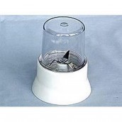 Small complete white chopper bowl