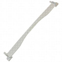 Rear glass drawer cover trim