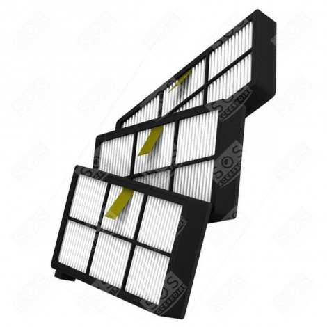 KIT OF 3 ADAPTABLE FILTERS ROBOT VACUUM CLEANER - 820292, 4415864