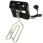 Housing with heating element