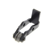 Lever with roller for jigsaw