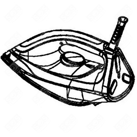 COMPLETE IRON WITH CORD STEAM IRONS / STEAM GENERATOR IRONS - SS-9100049257, SS9100049257