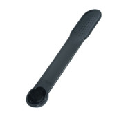 Black measuring spoon