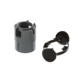 Immersion blender ejector lever