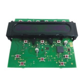 Circuit board with display