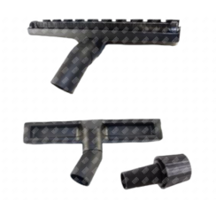 Brush with screw adapter