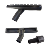 Brush with screw adapter