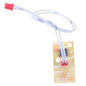 Electronic card with wiring