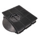 RECTANGULAR TYPE FAT303 CARBON FILTER (SOLD INDIVIDUALLY) EXTRACTOR HOOD - AMC895 CHF303