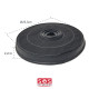 TYPE E233 FAC519 EFF57 CARBON FILTER EXTRACTOR HOOD - ROBLIN 5403003 481281718534