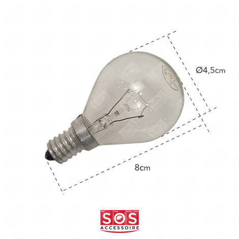 AMPOULE E14 40W 300°C EXTRACTOR HOOD - 00057874
