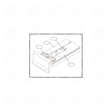 COMPLETE DETERGENT DRAWER WASHING MACHINES - AGL30207706