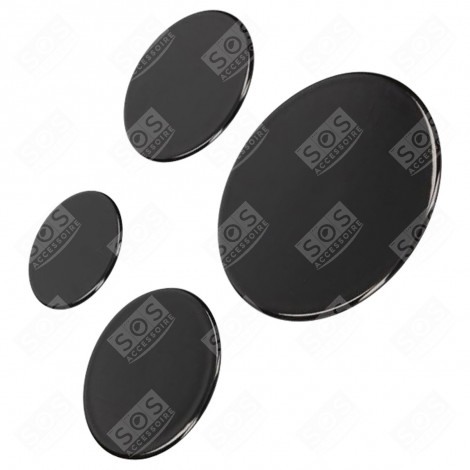 HOB BURNER CAP KIT GAS / ELECTRIC OVENS - 50247380004