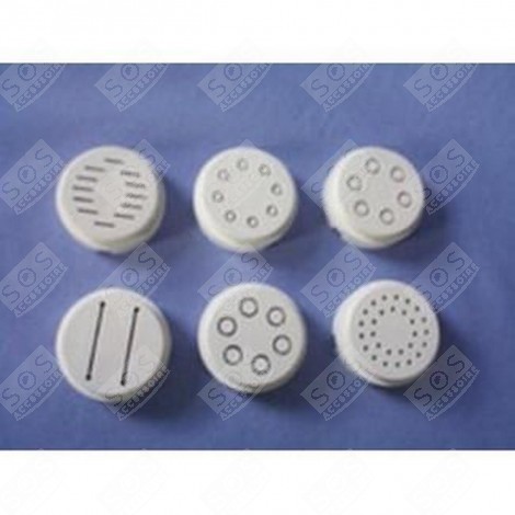 A936 - SET OF 6 PASTA DIES FOR A936 FOOD PROCESSOR - KW649882